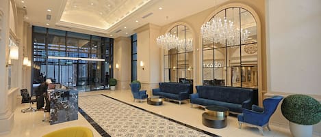 Lobby sitting area