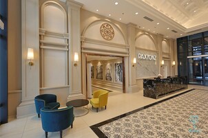 Sala de estar en el lobby