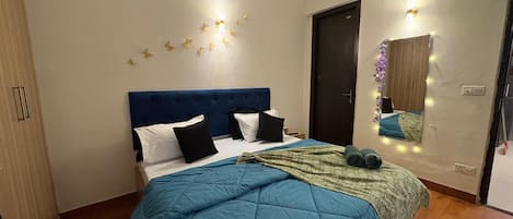 1 habitación, wifi y ropa de cama
