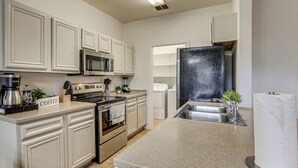 Private kitchen - Suburban San Antonio Stay Near Parks & Hospitals (San Antonio)