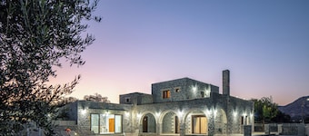 Ampelonas Vilana stone vila Nature-inspired retreat!