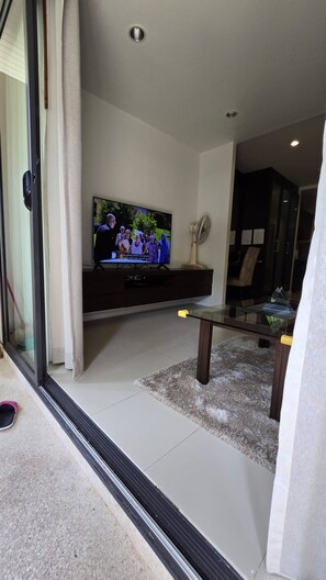 Appart'hĂŽtel, 1 chambre, fumeur, balcon | Ăquipements de la chambre