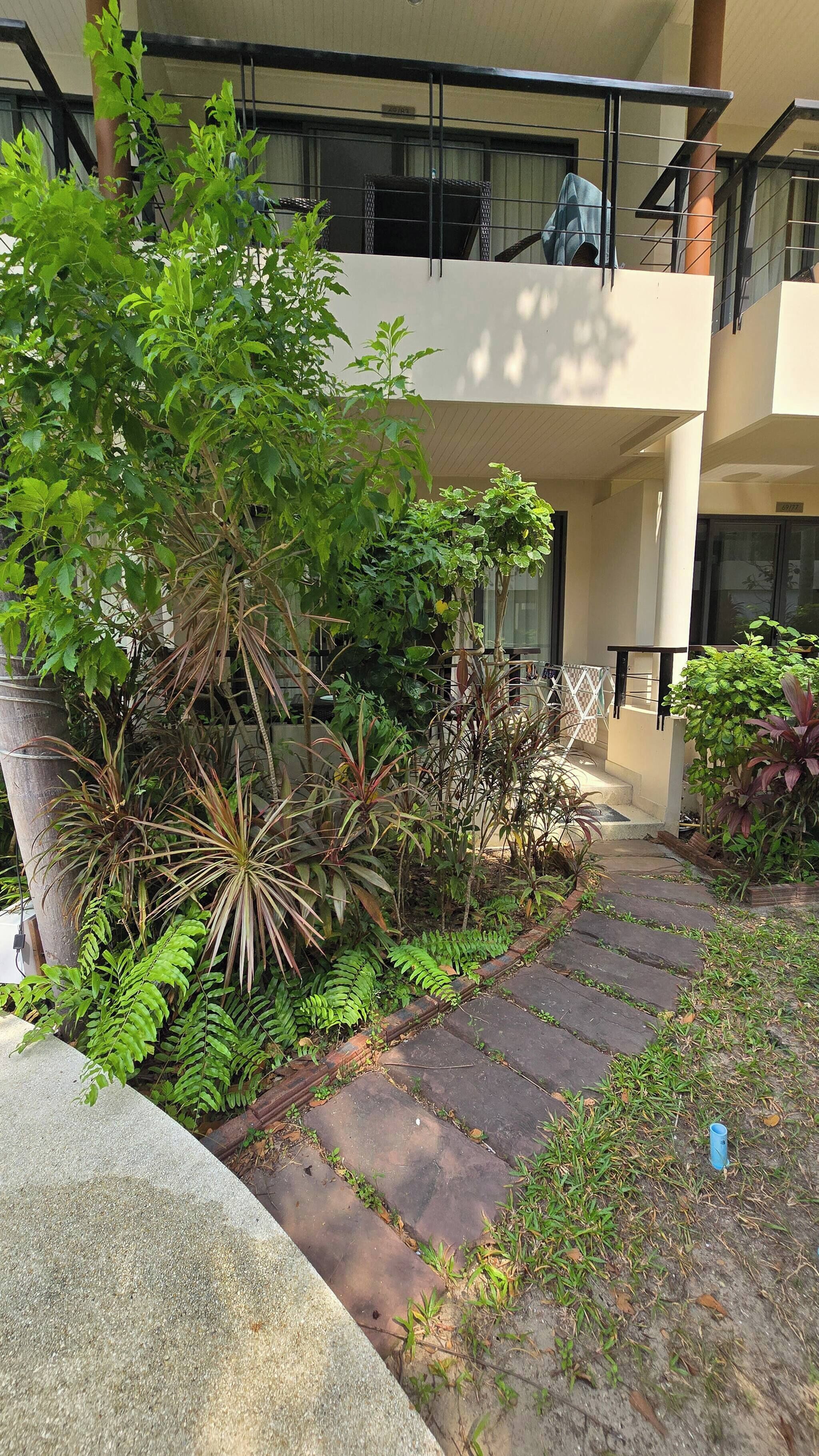 Condo, 1 phòng ngủ, hút thuốc, ban công | Vườn