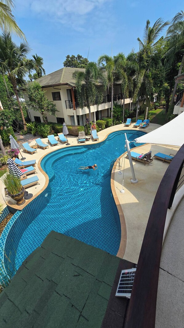 Appart'hôtel, 1 chambre, fumeur, balcon | Piscine