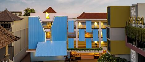 Fachada da propriedade