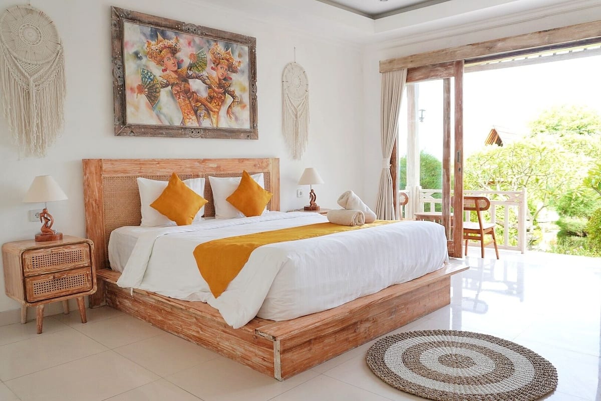 Superior dubbelrum - havsutsikt | Skrivbord och gratis wi-fi