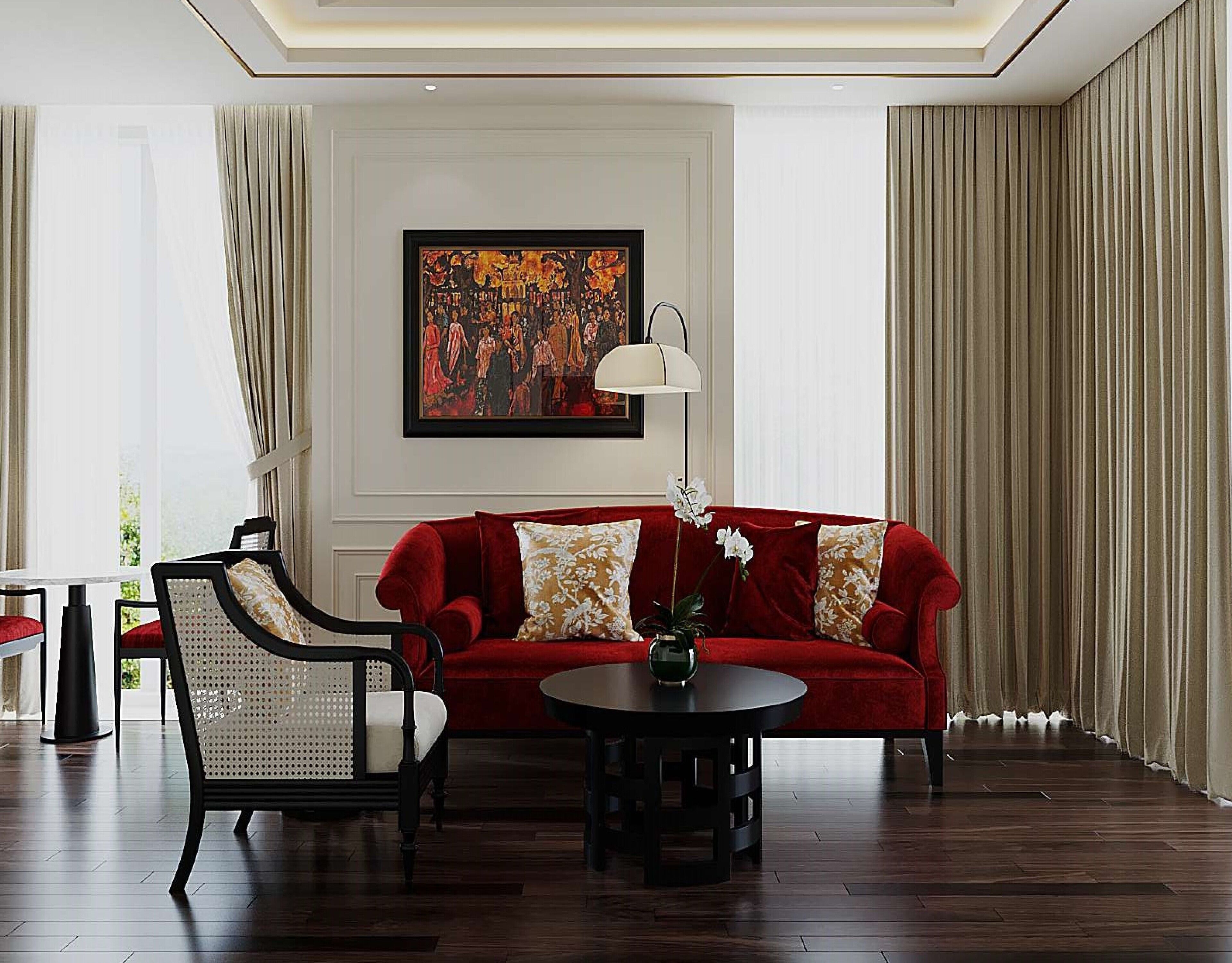 Área de sala de estar