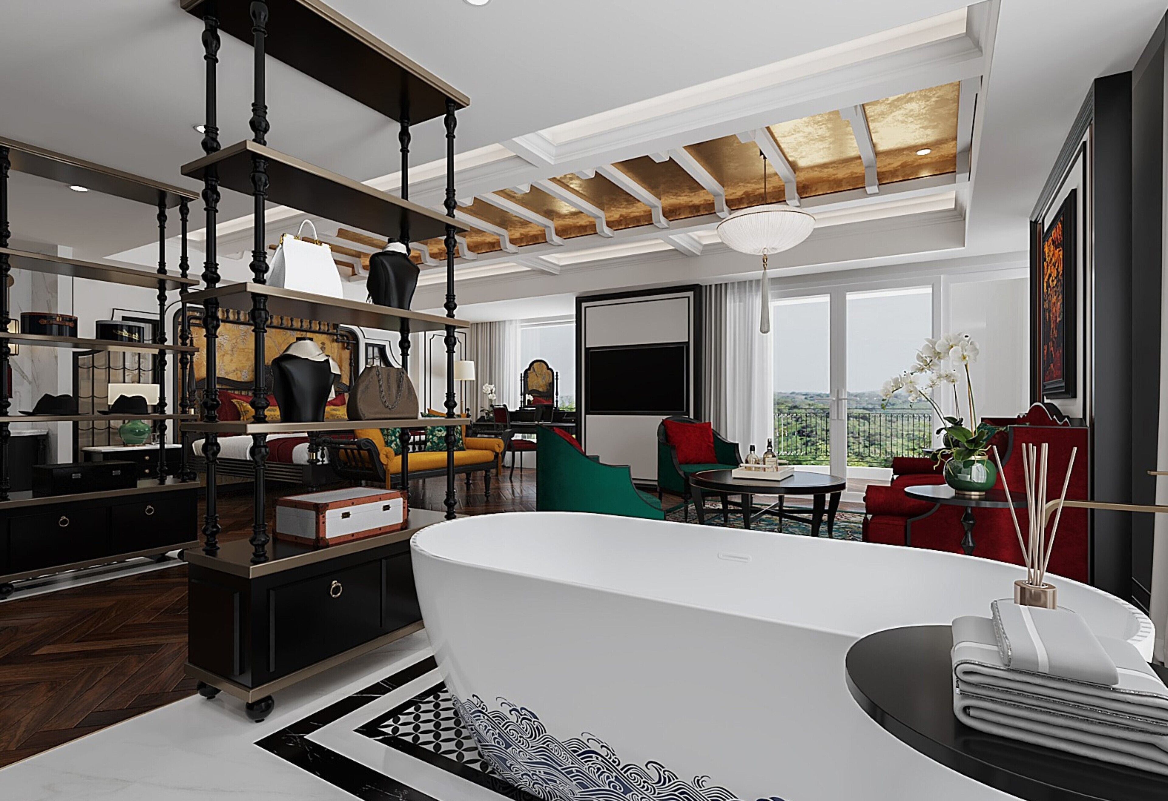 Presidential Suite | In-room safe, desk, iron/ironing board, free WiFi