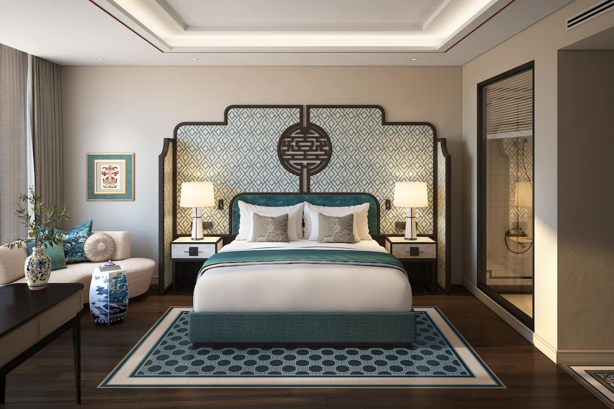 Caja de seguridad en la habitación y escritorio