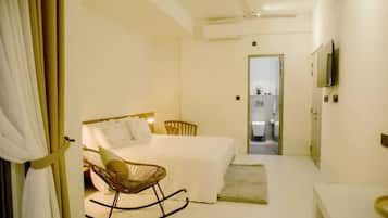 Chambre luxueuse double, 1 très grand lit | Accès au Wi-Fi (inclus)