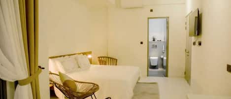 Chambre luxueuse double, 1 trĂšs grand lit | AccĂšs au Wi-Fi (inclus)