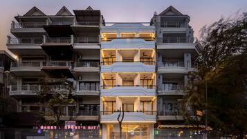 Fassade der Unterkunft