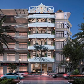 Fachada da propriedade