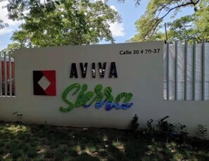 Enceinte de l’hébergement