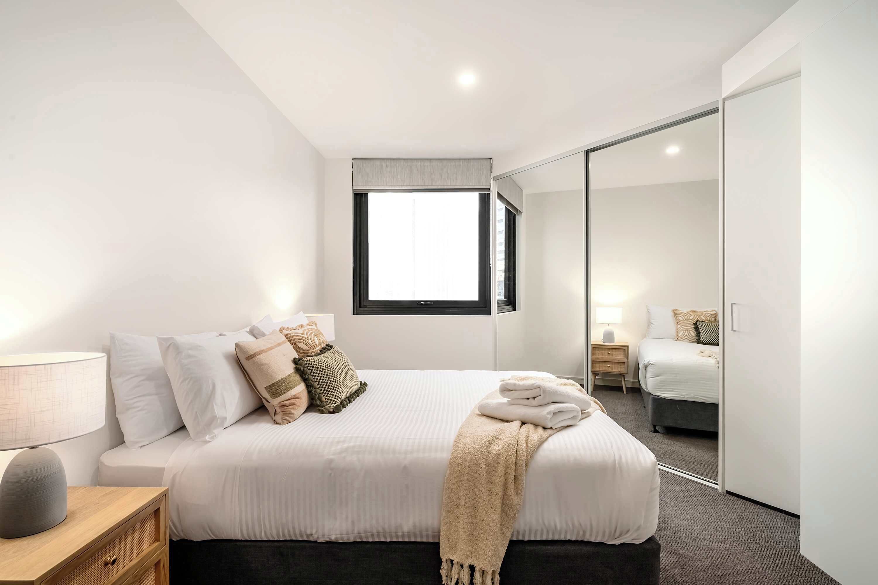 2 bedrooms, iron/ironing board, WiFi (free), bed sheets