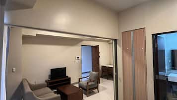 コンドミニアム バルコニー オーシャンビュー | リビング エリア