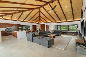 Smart TV, ping pong, books, printers