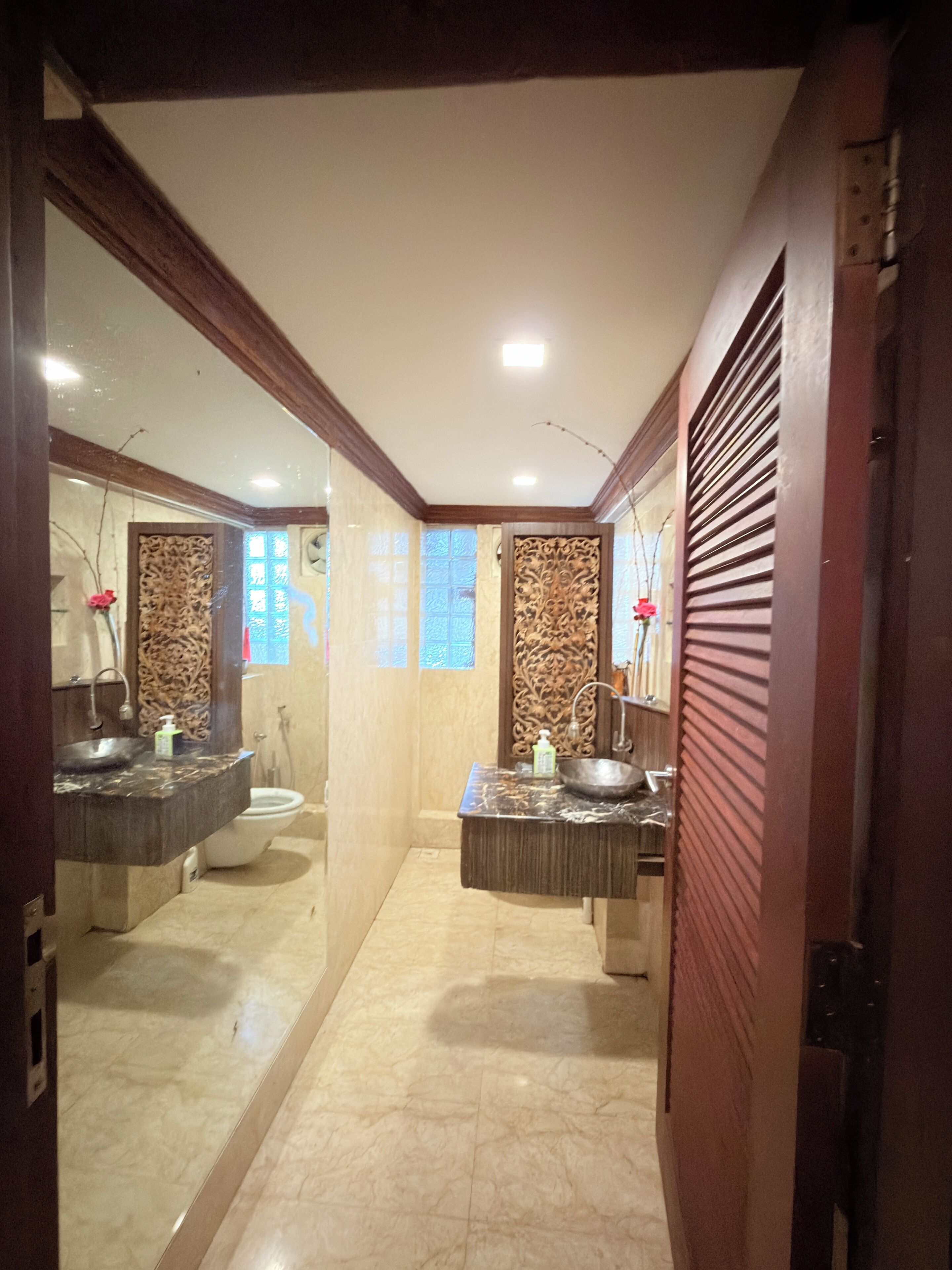 風筒、提供毛巾