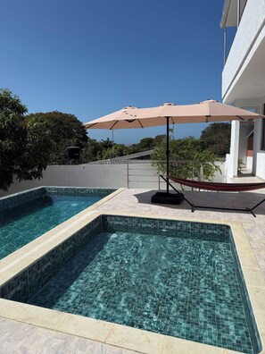 Pool - Private pool cabin near the sea Puerto Velero (Tubara)