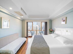 Suite superior, vistas a la ciudad | Vistas desde la habitación