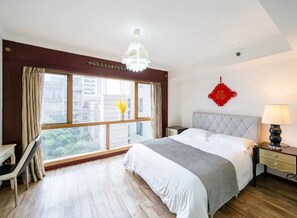 商務雙床房, 城市景觀 | 獨特裝潢、布置獨特、免費無線上網