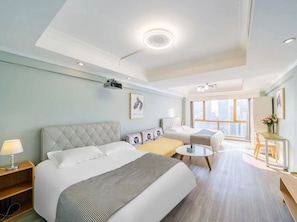 Superior Suite, City View | Living area - XiDun Apt-Pearl U.S. Consulate Branch (Guangzhou)