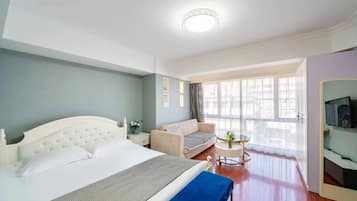 Quarto duplo empresarial, vista para a cidade | Vista do quarto