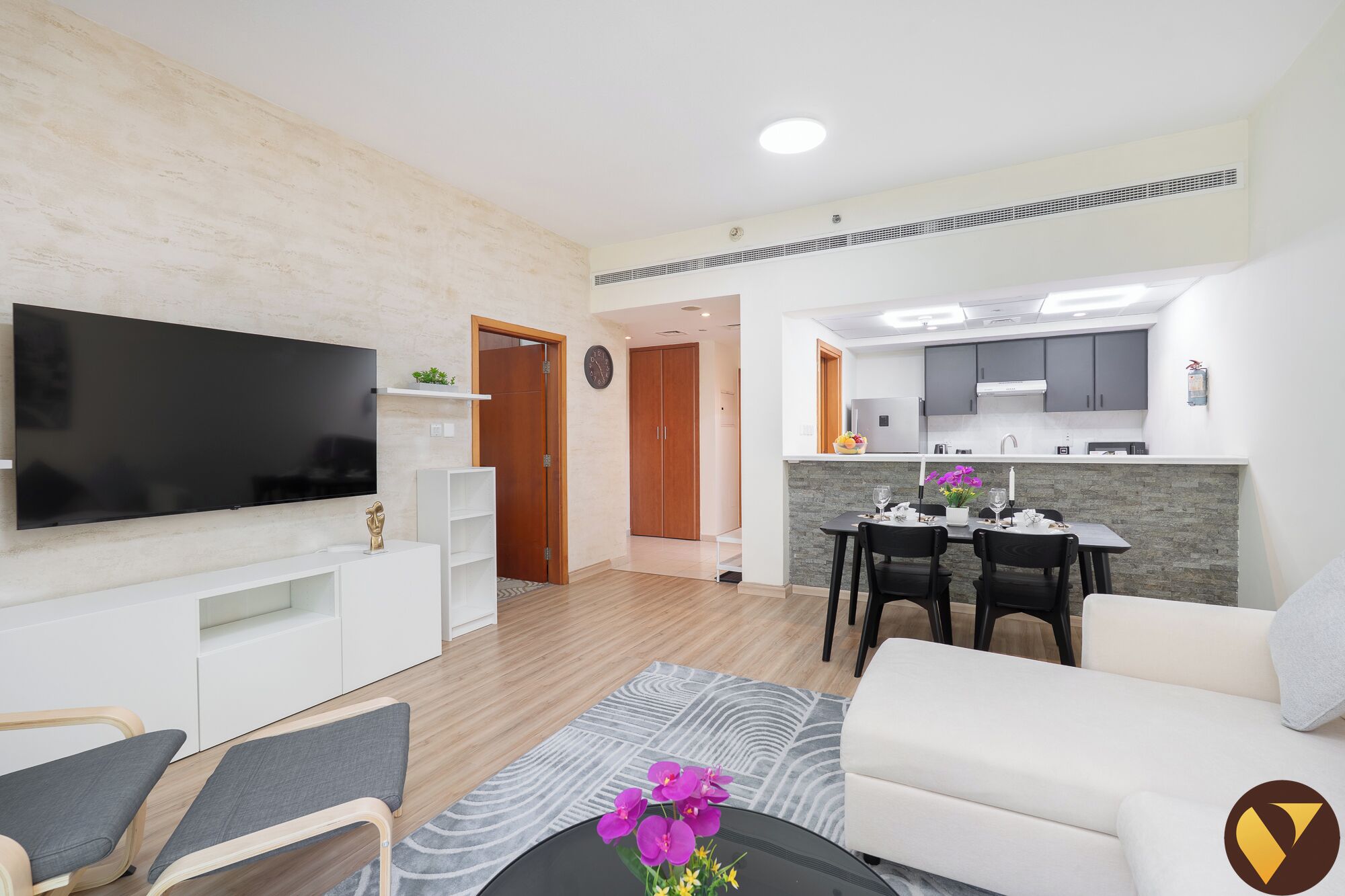 奢華公寓, 露台, 花園景 | 熨斗/熨衫板、嬰兒床 (收費)、免費 Wi-Fi、床單