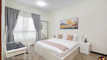 Appartement Luxe, balcon, vue jardin | Fer et planche à repasser, lits bébé (en supplément), Wi-Fi gratuit