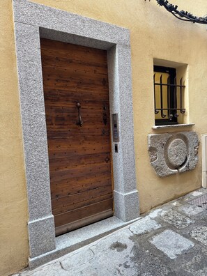 Voorkant van accommodatie