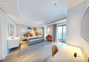 Room - Luxurious 1 Bedroom-High floor-Sea view and Balcony (Dubai)