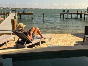 Pool - AMI Dock of the Bay - "On the Water" 1st Floor - WiFi, Dog-Friendly (Bradenton Beach)