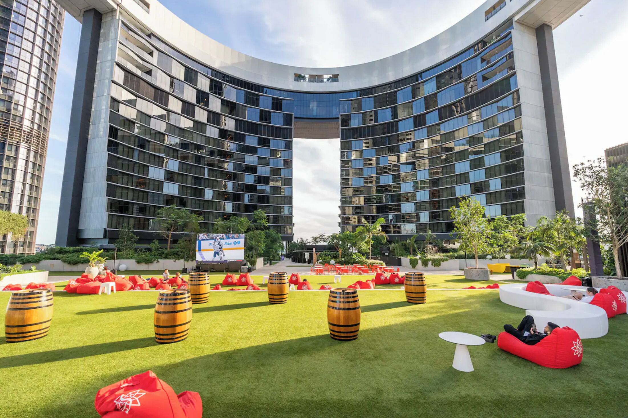 Overnatningsstedets område