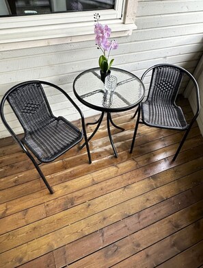 Terrace/patio - Moderne sentral leilighet med 3 soverom - Saltus (Tromsø)