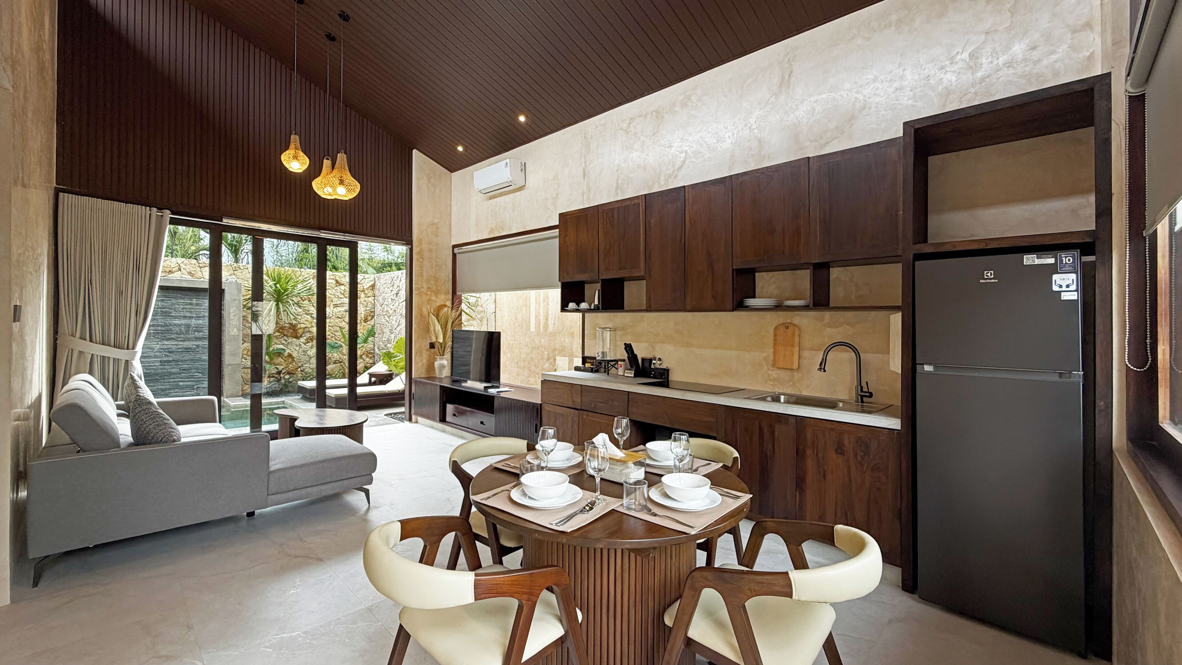 Villa, 2 Bedrooms, Private Pool | Living area