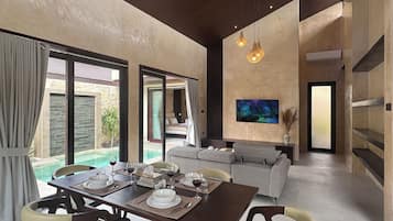 Superior Villa, 3 Bedrooms, Private Pool | Dining