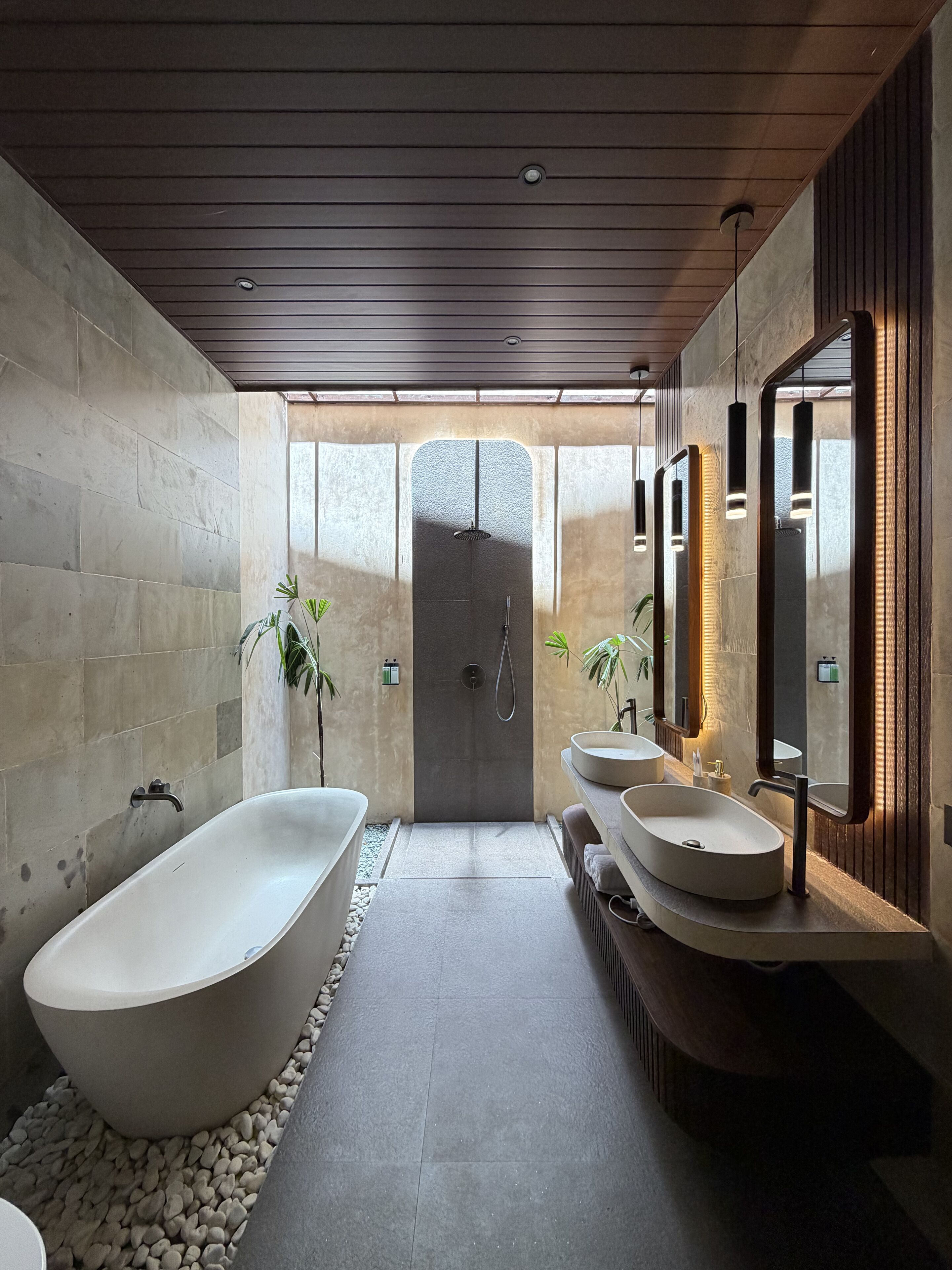 Deluxe Villa, 3 Bedrooms, Private Pool | Bathroom | Combined shower/tub, hair dryer, slippers, towels