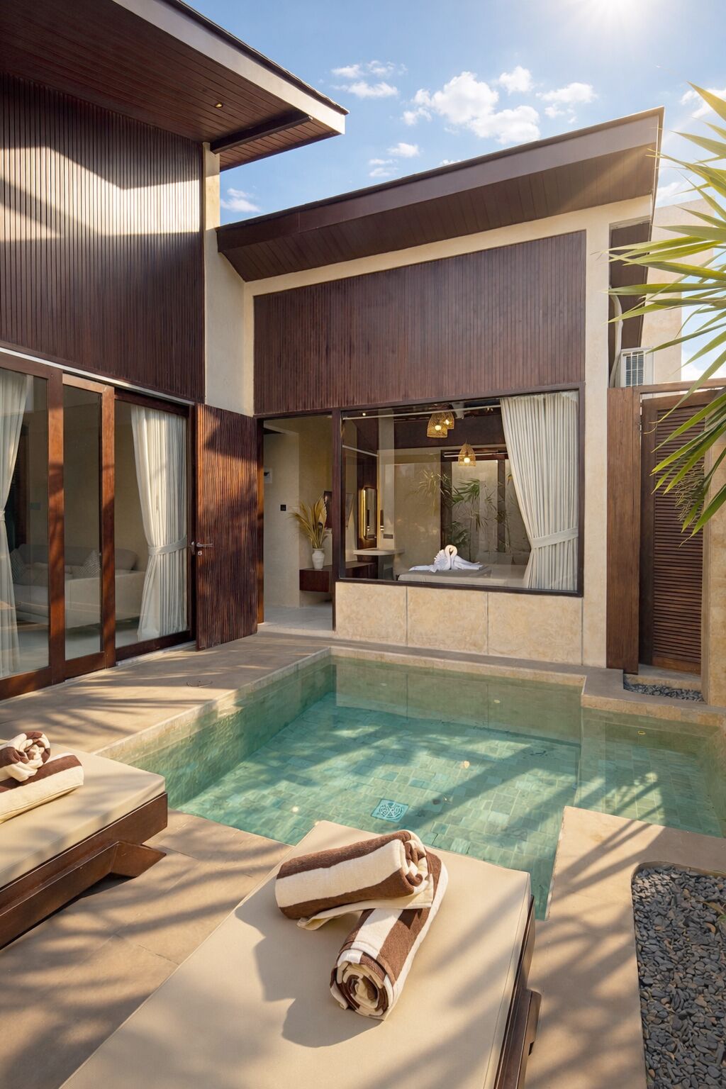 Villa, 2 Schlafzimmer, eigener Pool | Pool