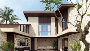 디럭스 빌라, 침실 3개, 전용 수영장 | 외관