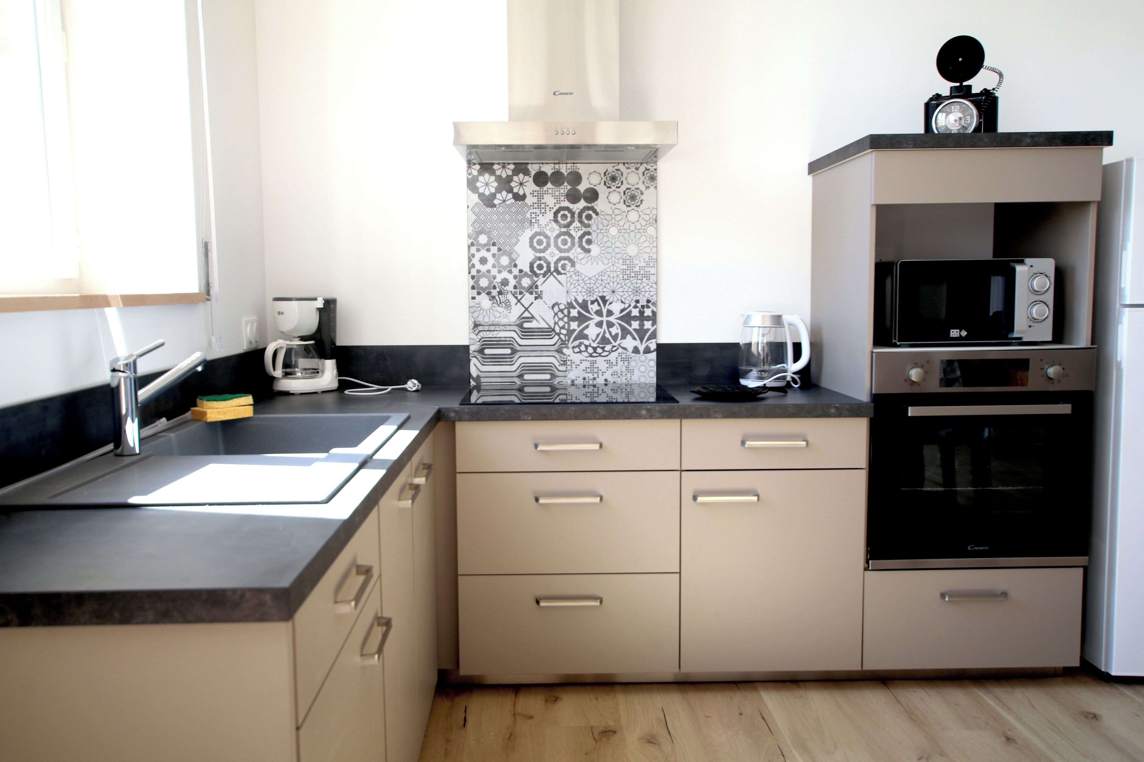 Microwave, oven, stovetop