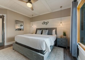 Iron/ironing board, travel cot, free WiFi, bed sheets - Lake Norman Lakefront w/ Private Beach, Dock, Hot Tub & Fire Pit | Sandy Shore (Mooresville)