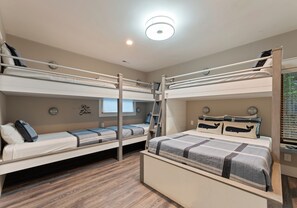 Iron/ironing board, travel cot, free WiFi, bed sheets - Lake Norman Lakefront w/ Private Beach, Dock, Hot Tub & Fire Pit | Sandy Shore (Mooresville)