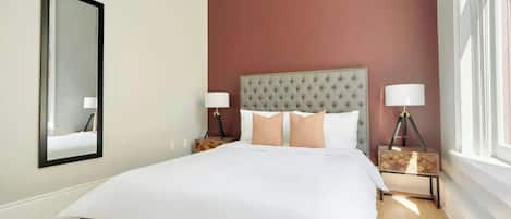 4 bedrooms, iron/ironing board, free WiFi, bed sheets