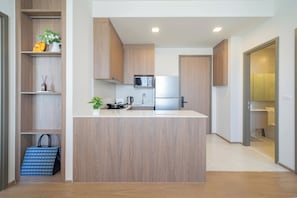 Appart'hôtel, 2 chambres | Cuisine privée