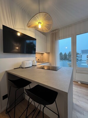 Oven, stovetop - Vacation apartment "Baltique Stay" in Timmendorfer Strand (Timmendorfer Strand)