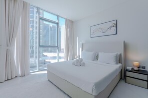 Deluxe Apartment, Balcony, Lagoon View | Free WiFi - District One Residences - MBR  (Dubai)