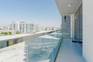 Deluxe Apartment, Balcony, Lagoon View | Balcony - District One Residences - MBR  (Dubai)