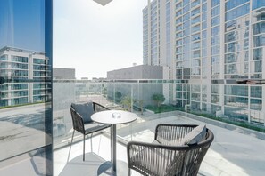 Deluxe Apartment, Balcony, Lagoon View | Balcony - District One Residences - MBR  (Dubai)