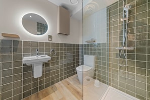 Chambre double, vue sur la montagne (Tiree) | Salle de bain