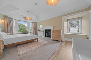 Chambre Deluxe double, vue sur la mer (Mull) | Literie hypoallergénique, lit de bébé portatif